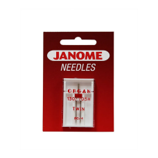 Dvojjehla Janome pro tkaniny o síle 80 a rozteči 4 mm