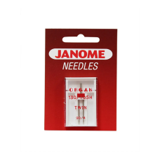 Dvojjehla Janome pro tkaniny o síle 90 a rozteči 4 mm