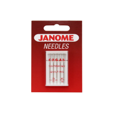 Jehly Janome pro quiltování a šití patchworku – 5 ks o síle 75 a 90