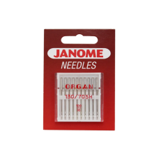 Jehly Janome pro tkaniny – 10 ks o síle 100