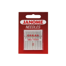Jehly Janome pro tkaniny – 10 ks o síle 110