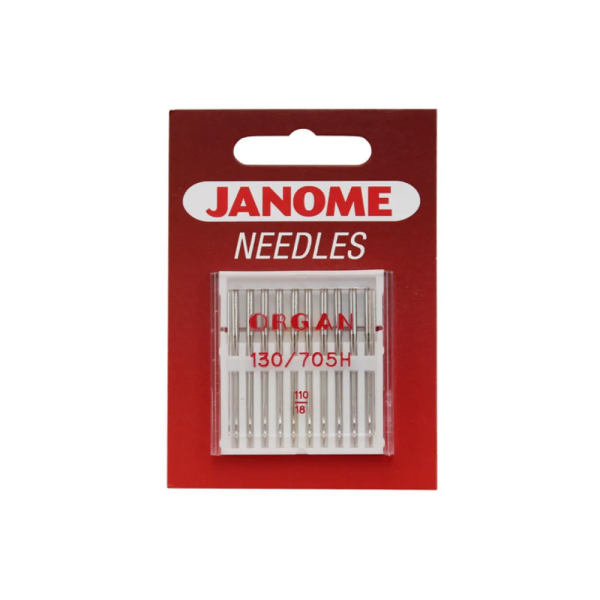 Jehly Janome pro tkaniny – 10 ks o síle 110 Jehly Janome pro tkaniny – 10 ks o síle 110