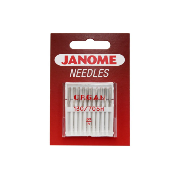 Jehly Janome pro tkaniny – 10 ks o síle 60 Jehly Janome pro tkaniny – 10 ks o síle 60