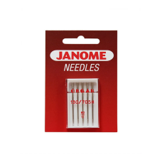 Jehly Janome pro tkaniny – 5 ks o síle 80