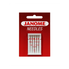 Jehly Janome pro tkaniny – 5 ks o síle 80 (dekorativní stehy)