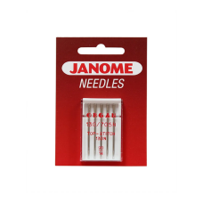 Jehly Janome pro tkaniny – 5 ks o síle 90 (dekorativní stehy)