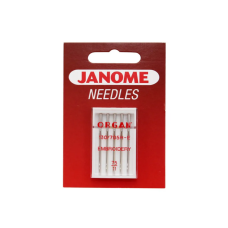 Jehly Janome pro vyšívání – 5 ks o síle 75