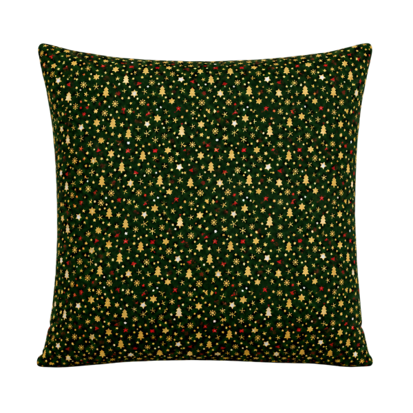 Vánoční dekorační polštář Stromky 45 × 45 cm Vánoční dekorační polštář Stromky 45 × 45 cm