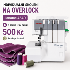 Individuální školení na overlock – 60 minut