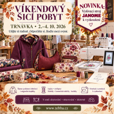 Víkendový šicí kurz Trnávka | 2.–4. 10. 2026